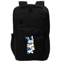 Funny Easter Gifts Top Bunny Happy Impact Tech Backpack