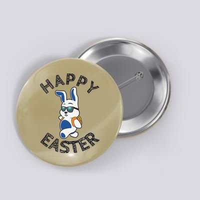Funny Easter Gifts Top Bunny Happy Button