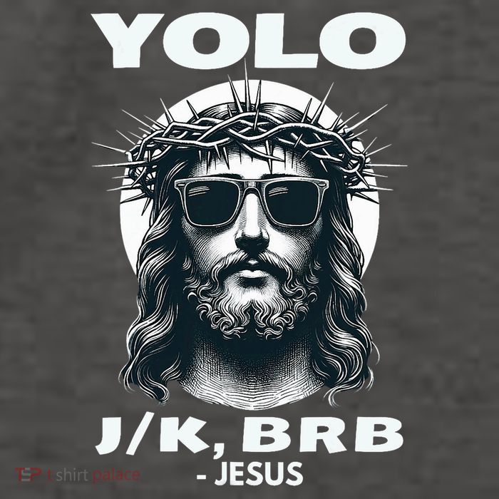 Funny Easter Gifts Christian Resurrection Yolo Jk Brb Jesus Vector Backpack