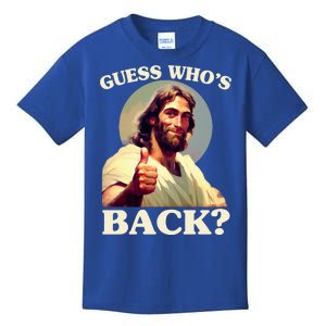 Funny Easter Guess Whos Back Jesus Kids T-Shirt