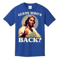 Funny Easter Guess Whos Back Jesus Kids T-Shirt