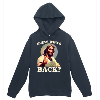 Funny Easter Guess Whos Back Jesus Urban Pullover Hoodie