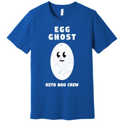 Funny Egg Ghost Of The Keto Boo Crew Squad Gift Premium T-Shirt