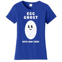 Funny Egg Ghost Of The Keto Boo Crew Squad Gift Women's T-Shirt