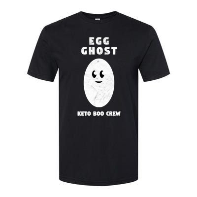 Funny Egg Ghost Of The Keto Boo Crew Squad Gift Softstyle® CVC T-Shirt