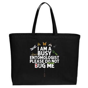 Funny Entomology Gift For Men Women Bug Lovers Cotton Canvas Jumbo Tote