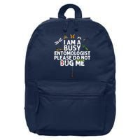 Funny Entomology Gift For Men Women Bug Lovers 16 in Basic Backpack