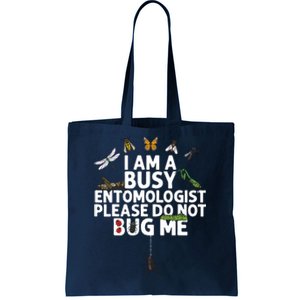 Funny Entomology Gift For Men Women Bug Lovers Tote Bag