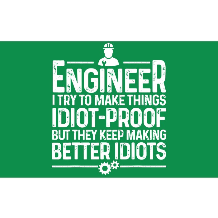 Funny Engineer Gift For Men Women Cool Engineering Mechanic Bumper Sticker