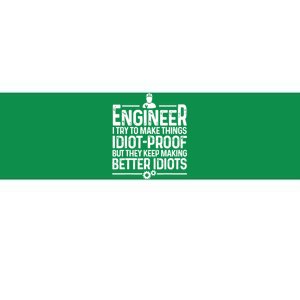 Funny Engineer Gift For Men Women Cool Engineering Mechanic Bumper Sticker