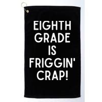 Funny Eighth Grade Is Friggin Crap Golf Towel