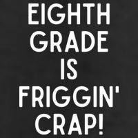 Funny Eighth Grade Is Friggin Crap Golf Towel