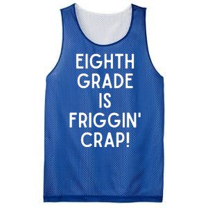 Funny Eighth Grade Is Friggin Crap Mesh Reversible Basketball Jersey Tank