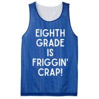 Funny Eighth Grade Is Friggin Crap Mesh Reversible Basketball Jersey Tank