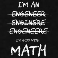 Funny Engineer Good With Math Bad At Spelling Engineering Ladies PosiCharge Tri-Blend Wicking Tank