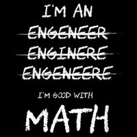 Funny Engineer Good With Math Bad At Spelling Engineering Drawstring Bag