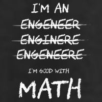 Funny Engineer Good With Math Bad At Spelling Engineering 25L Jumbo Tote