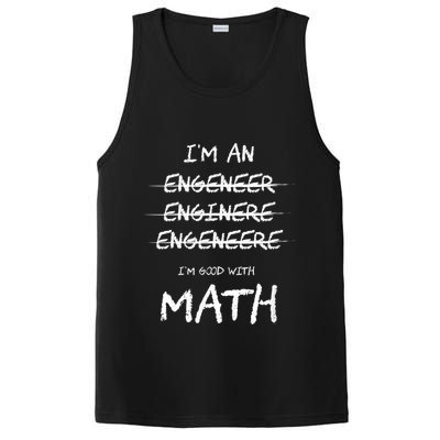 Funny Engineer Good With Math Bad At Spelling Engineering PosiCharge Competitor Tank
