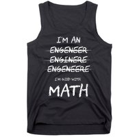 Funny Engineer Good With Math Bad At Spelling Engineering Tank Top