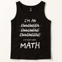 Funny Engineer Good With Math Bad At Spelling Engineering Tank Top
