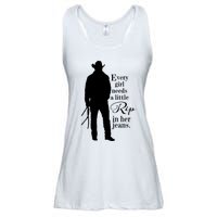 Funny Every Girl Needs A Little Rip In Her Jeans Meme Every Girl Needs A Little Ladies Essential Flowy Tank