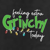 Feeling Extra Grinchy Today Christmas Xmas Lights Pullover Cool Comfort Performance Bucket Hat