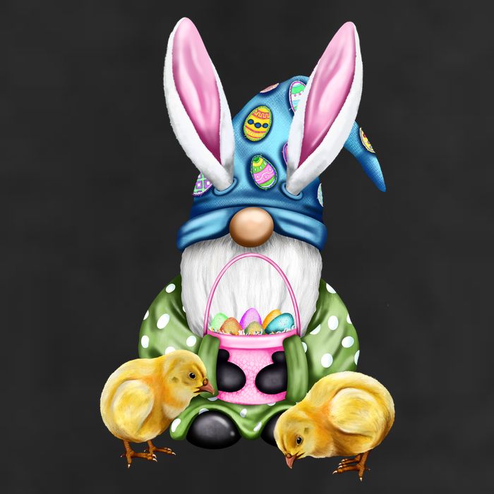 Funny Easter Gnome Cool Comfort Performance Bucket Hat