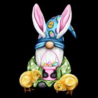 Funny Easter Gnome City Backpack
