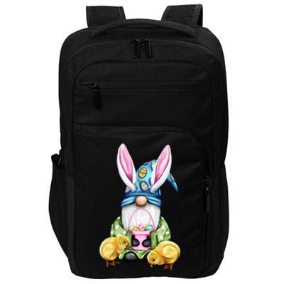 Funny Easter Gnome Impact Tech Backpack