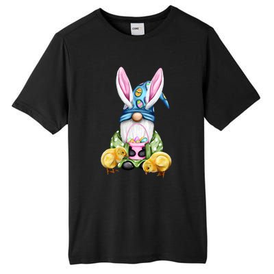 Funny Easter Gnome Tall Fusion ChromaSoft Performance T-Shirt