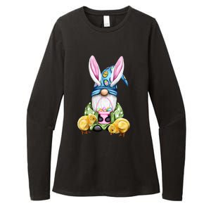 Funny Easter Gnome Womens CVC Long Sleeve Shirt