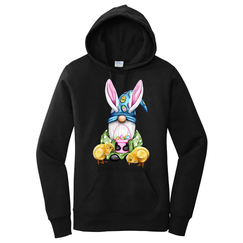 Funny Easter Gnome Women's Pullover Hoodie