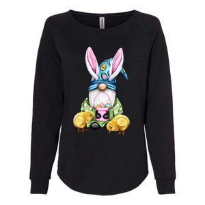 Funny Easter Gnome Womens California Wash Sweatshirt