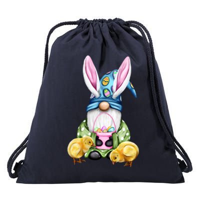 Funny Easter Gnome Drawstring Bag