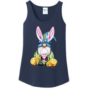 Funny Easter Gnome Ladies Essential Tank