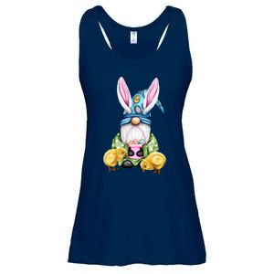 Funny Easter Gnome Ladies Essential Flowy Tank