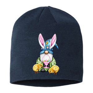 Funny Easter Gnome Sustainable Beanie