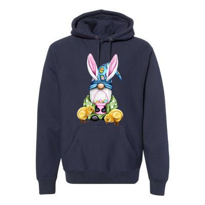 Funny Easter Gnome Premium Hoodie