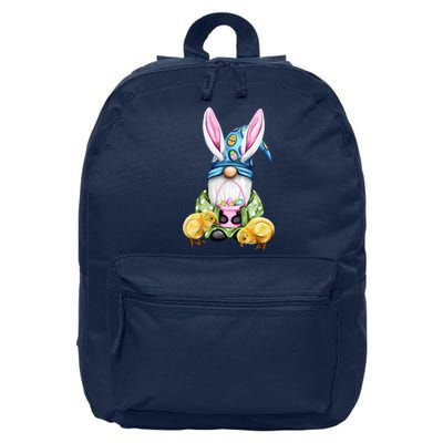 Funny Easter Gnome 16 in Basic Backpack