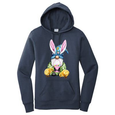 Funny Easter Gnome Women's Pullover Hoodie