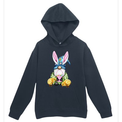 Funny Easter Gnome Urban Pullover Hoodie