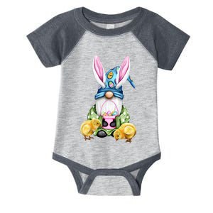 Funny Easter Gnome Infant Baby Jersey Bodysuit