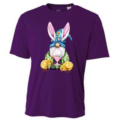 Funny Easter Gnome Cooling Performance Crew T-Shirt