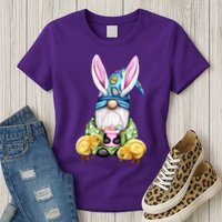 Funny Easter Gnome Womens T-Shirt