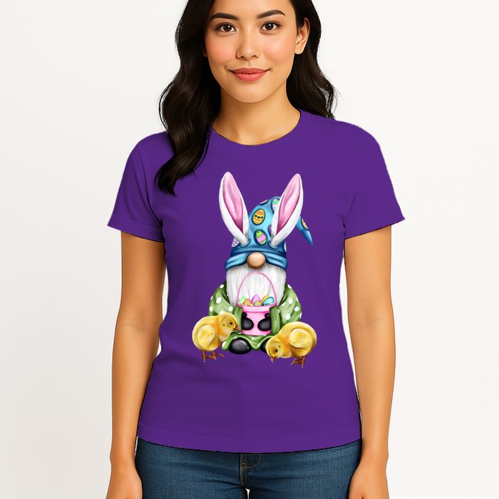 Funny Easter Gnome Womens T-Shirt