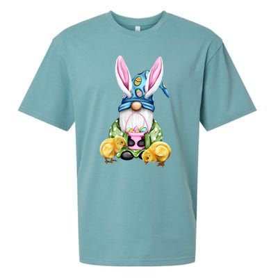 Funny Easter Gnome Sueded Cloud Jersey T-Shirt