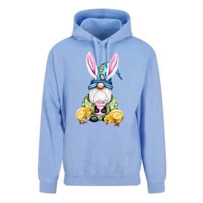 Funny Easter Gnome Unisex Surf Hoodie