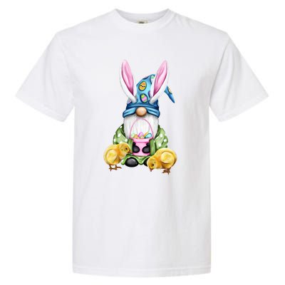 Funny Easter Gnome Garment-Dyed Heavyweight T-Shirt