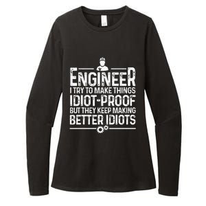 Funny Engineer Gift For Men Women Cool Engineering Mechanic Womens CVC Long Sleeve Shirt