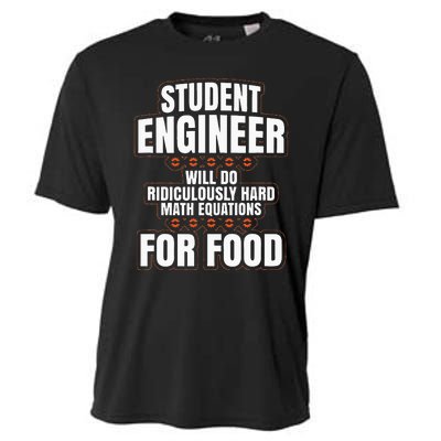 Funny Engineer Gifts Engineering College Student Gift Ideas Cooling Performance Crew T-Shirt